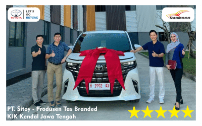 Serah Terima 1 Unit Toyota All New Alphard Hybrid EV PT. Sitoy Kendal