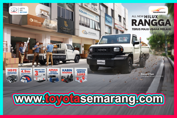 Spesifikasi dan Harga Toyota All New Hilux Rangga Dealer Toyota Nasmoco Pemuda Semarang Kendal